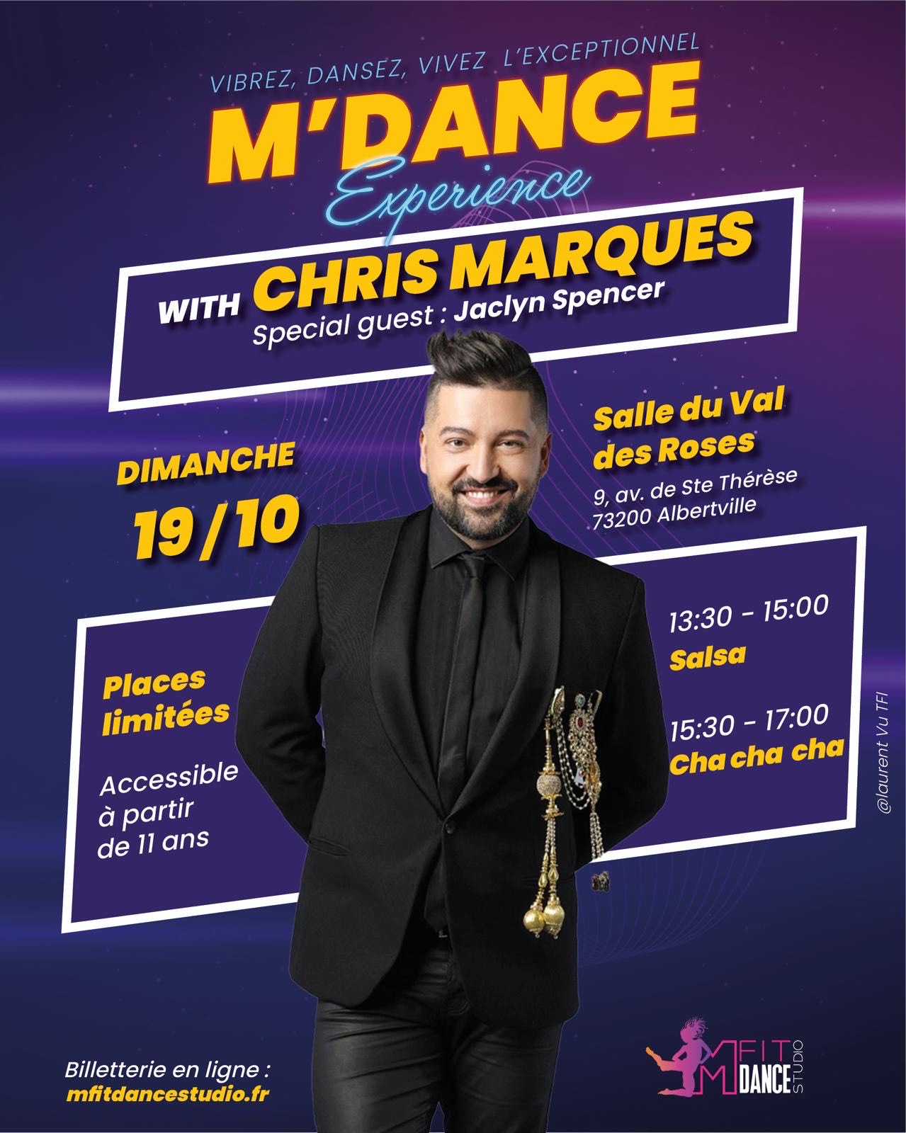 Chris Marques Mfit dance Albertville Savoie